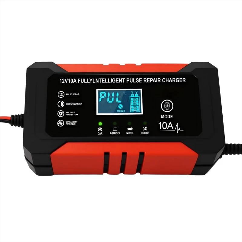 12V 10A multifunctionele intelligente batterijlader