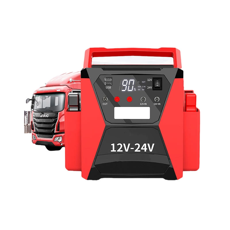 12V/24V Auto Jump Starter Intelligente batterijlader
