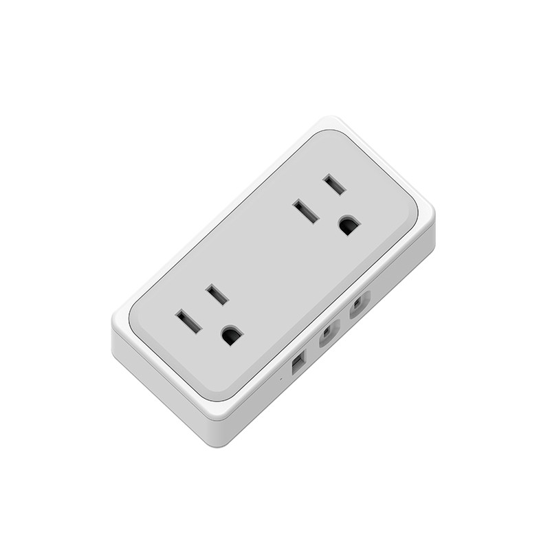 2 stopcontacten US Wall Power Strip