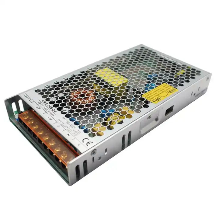 200W aluminium schakelvoeding