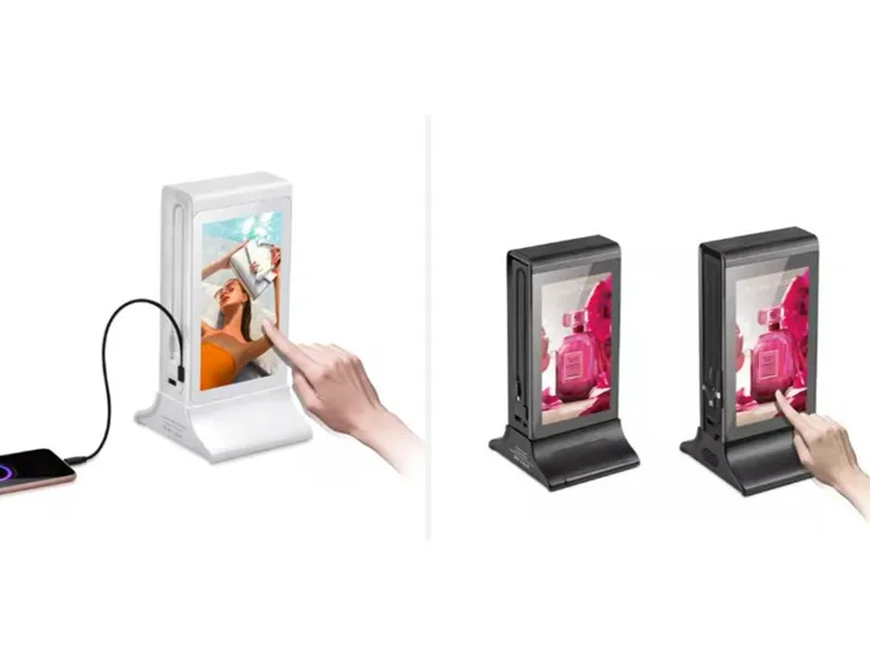 Over de tabel advertentiespeler menu power bank