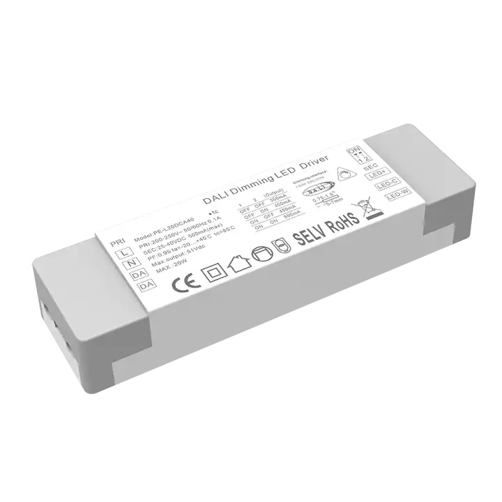 20W constante stroom DALI CCT dimbare LED-driver