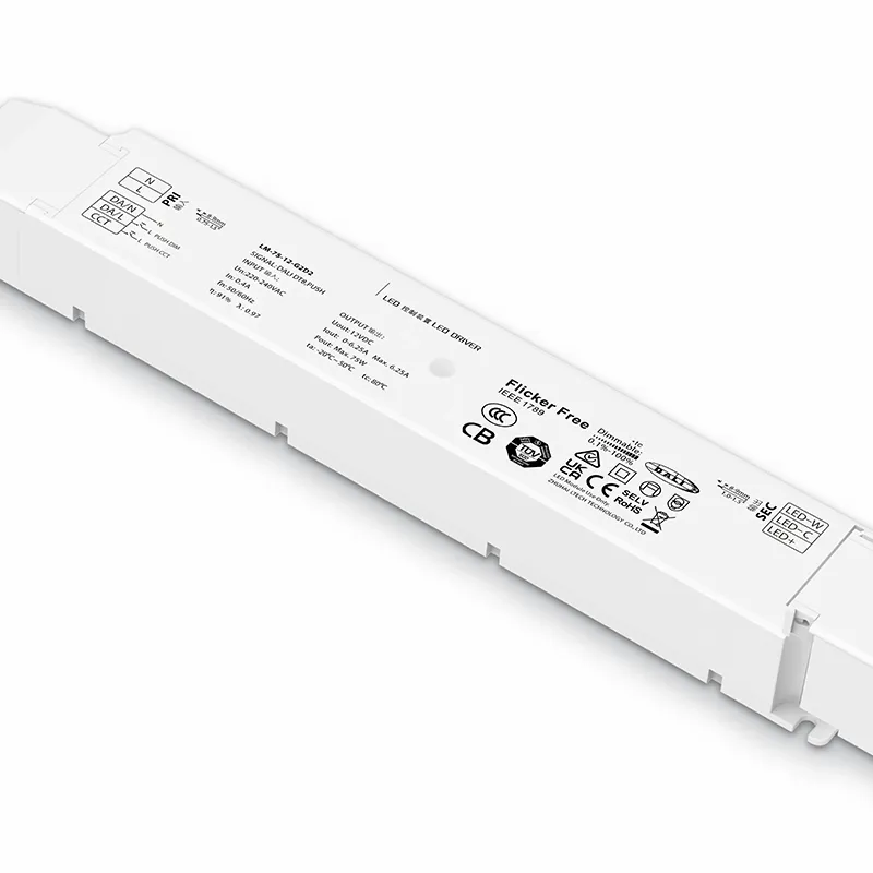75W 12V constante spanning DALI dimbare LED-driver