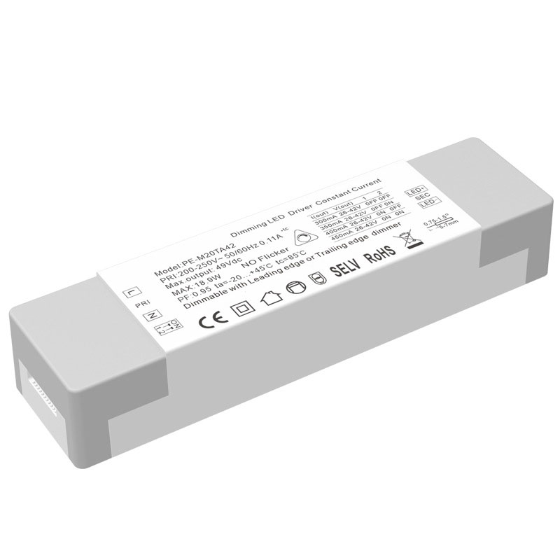 20W constante stroom Triac dimbare LED-driver