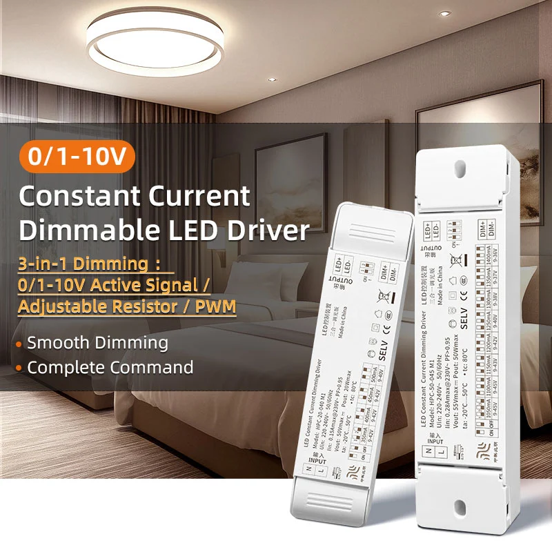 Constante stroom 0-10V dimmen LED-driver
