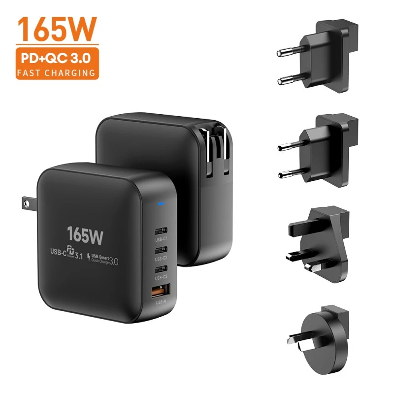 Hoge snelheid 165W Gan-oplader