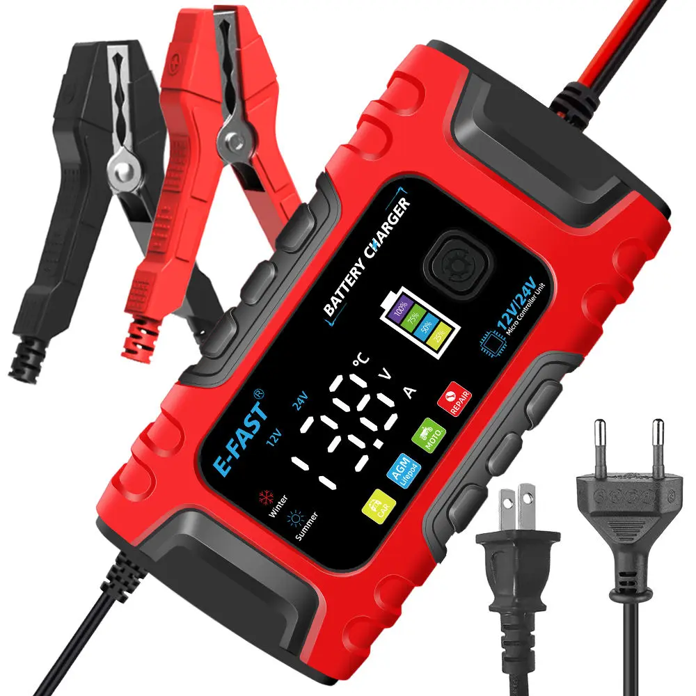 TK-600 Volautomatische intelligente loodzuur LiFepo4-batterijlader